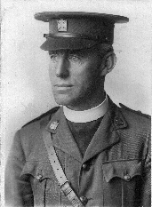 Jack Branford in 1914 when serving as army chaplain.